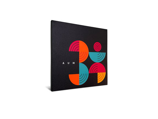 OM (Aum) Symbol Wall Art - Graphic & Minimalistic