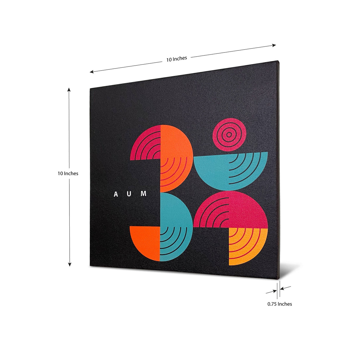 OM (Aum) Symbol Wall Art - Graphic & Minimalistic